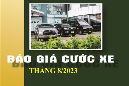 BÁO GIÁ XE CHUYẾN LEXICO THÁNG 08/2023