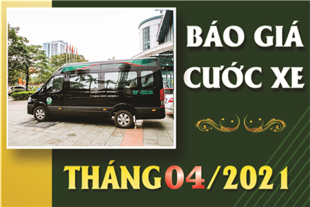 BÁO GIÁ XE CHUYẾN LEXICO THÁNG 04/2021
